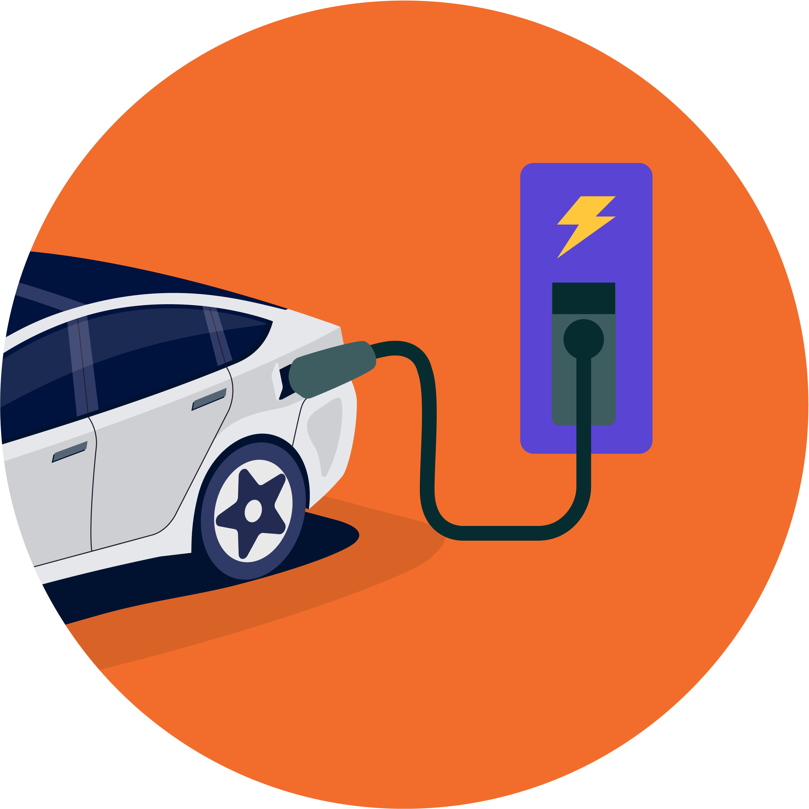 image icon vehicle charging on level 2